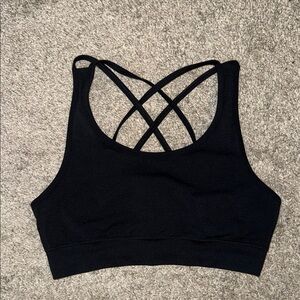 Black Alphalete Sports Bra